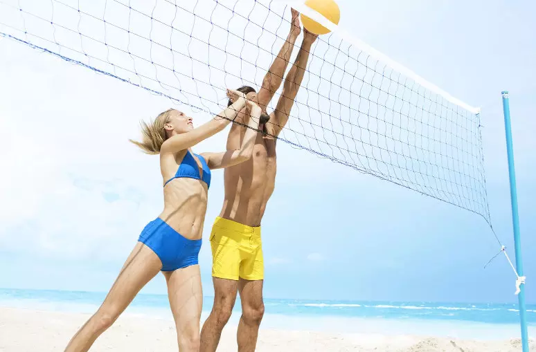 voleibol playa mujeres cancun