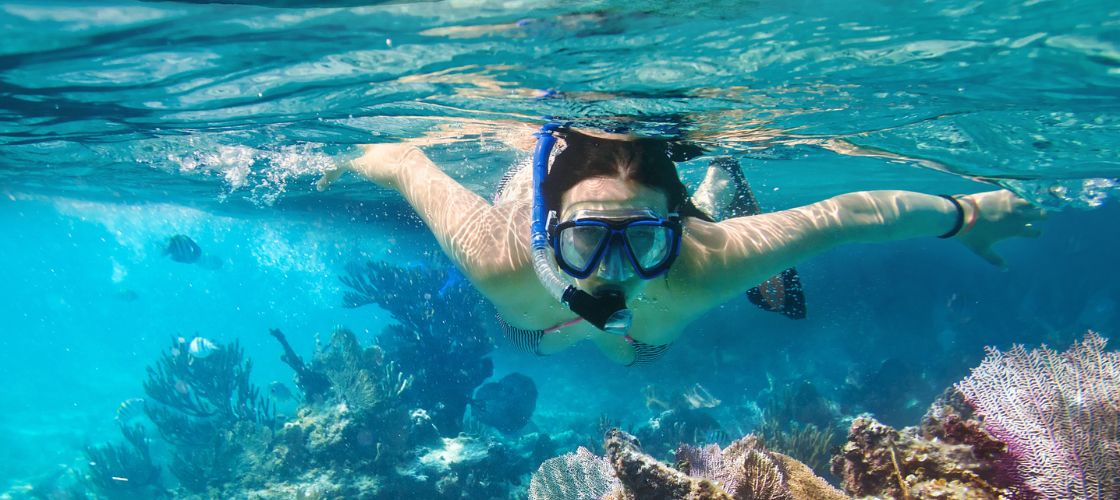 Mejores sitios para hacer snorkel cerca a Playa Mujeres