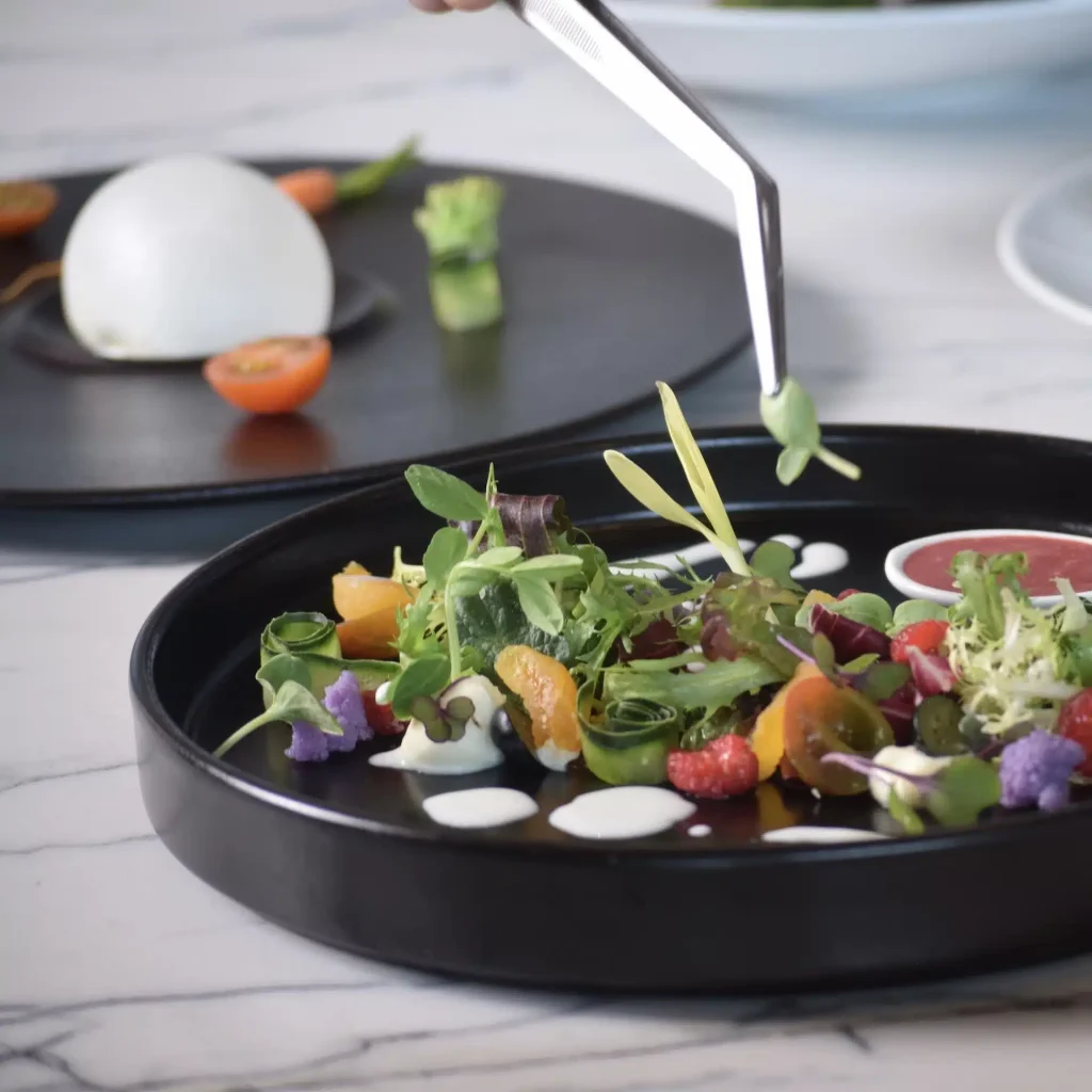 Platillo saludable en Playa Mujeres, México